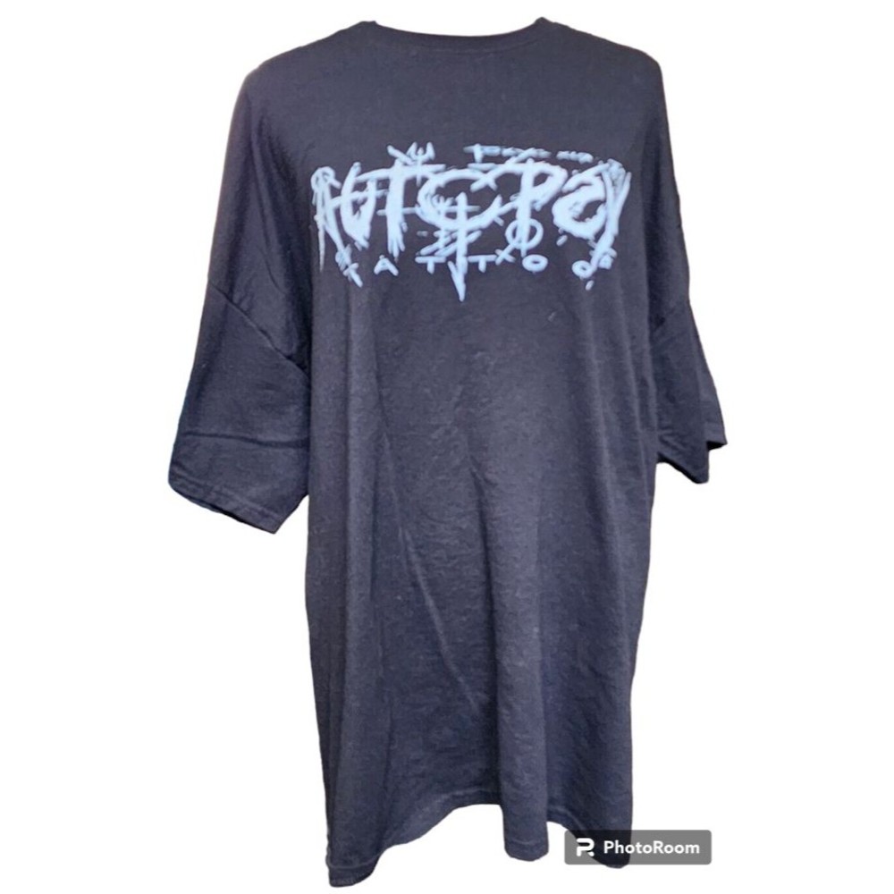 Autopsy Tattoo Toxyc XLR Black T-Shirt 2 Sides Size 2XL